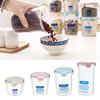 Barattolo sigillato da 600/800/1000/1500 ml con coperchio ermetico di grande capacità trasparente multifunzionale frutta merci secche noci cereali condimento contenitore per foglie di tè