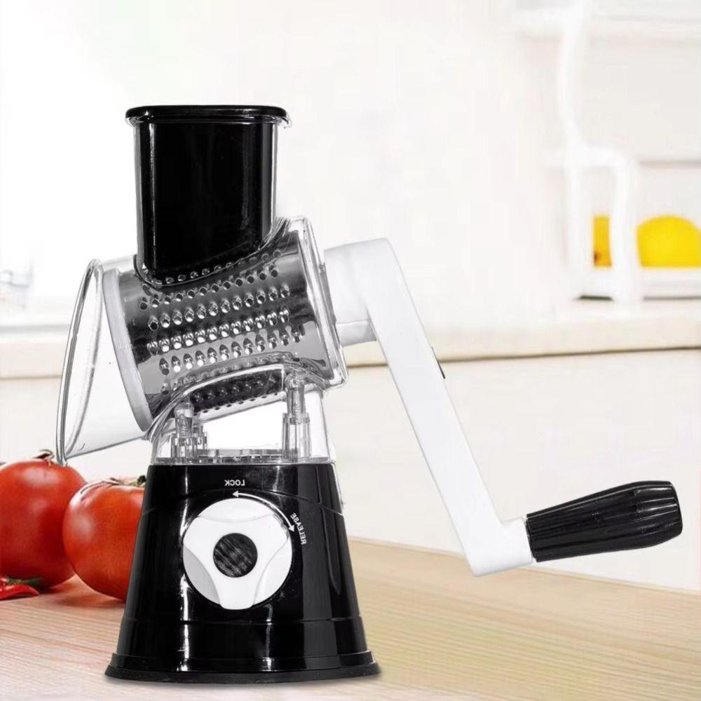 Multifunctional Vegetable Slicer Rotary Manual Rotary Vegetable Slicer Cheese Grater Household