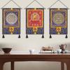 Tibetan Tapestry Fabric for Living Room or Bedroom: Thangka and Temple Wall Decorative Cloth