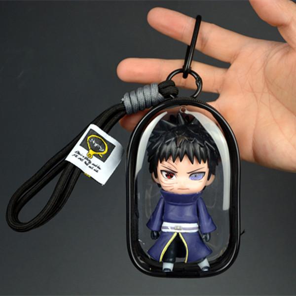 I NEW Naruto Uchiha Obito Itachi Uchiha Naruto Uzumaki Kakashi Keychain Pendant Doll Model Backpack Decor Collection Cartoon Toy