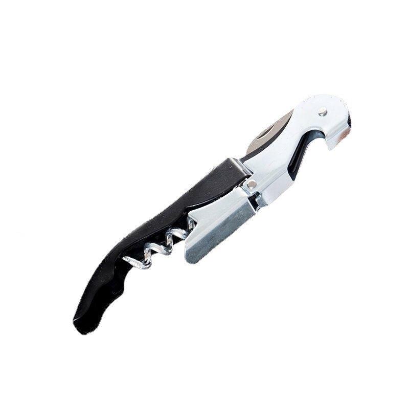 Portable Two-in-One Colorful Corkscrew and Red Wine/Beer Bottle Opener with Custom Logo Option