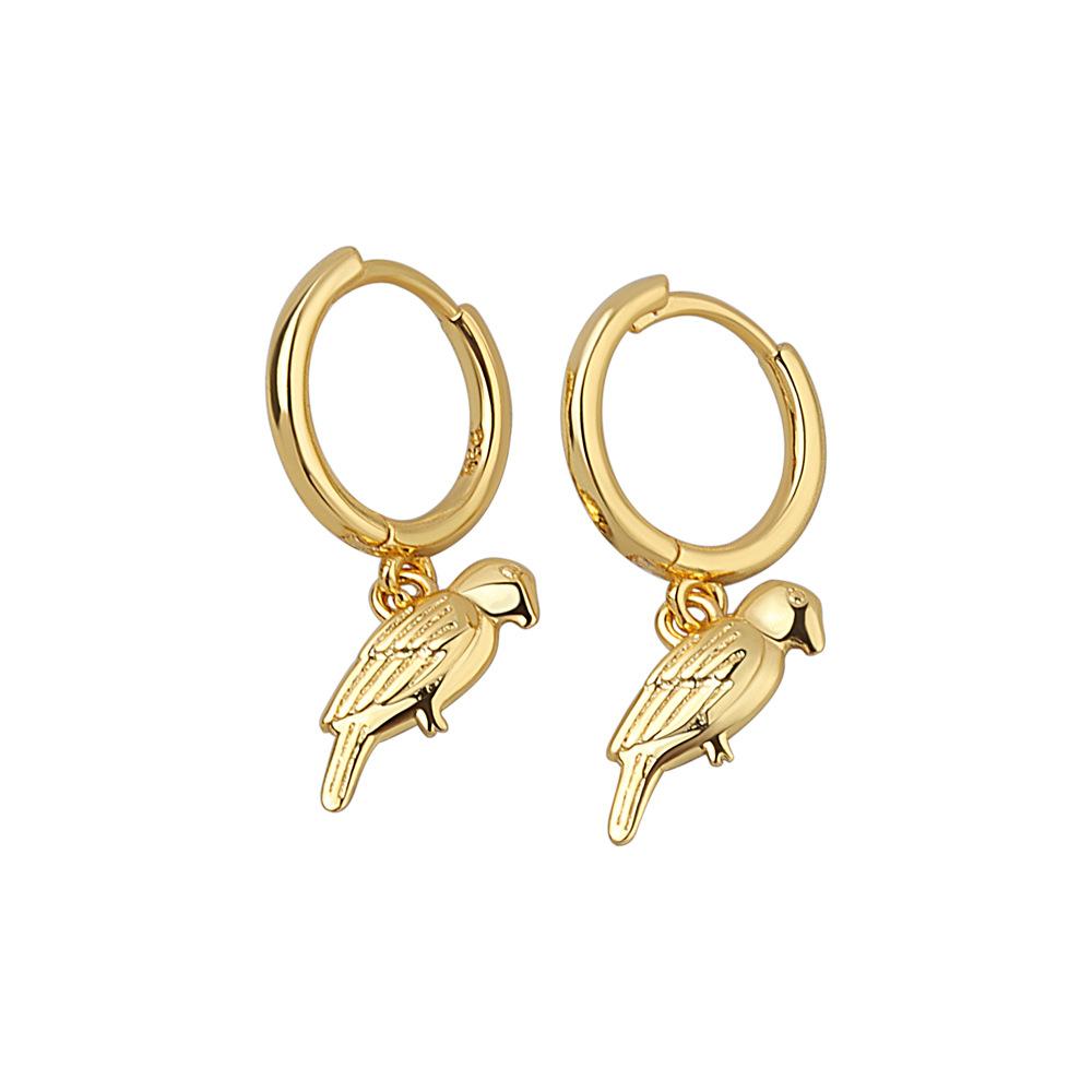 925 Sterling Silver Heart Hoop Earrings Stud Earrings Silver Women Star Butterfly Earrings for Women Jewelry Gift E357