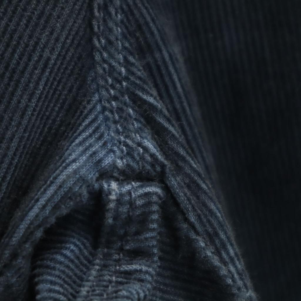 Gucci Made In Italy Corduroy Cargo Pants 44 Navy System Button Fly Men's Used