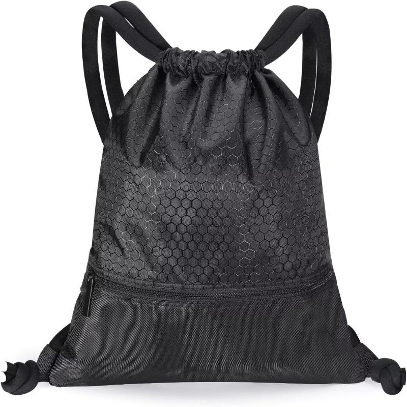 Drawstring Backpack Large Capacity Sports Backpack Man Wear-Resistant Gym Bag Lightweight Basketball Backpack Sport Bag Yoga Bag