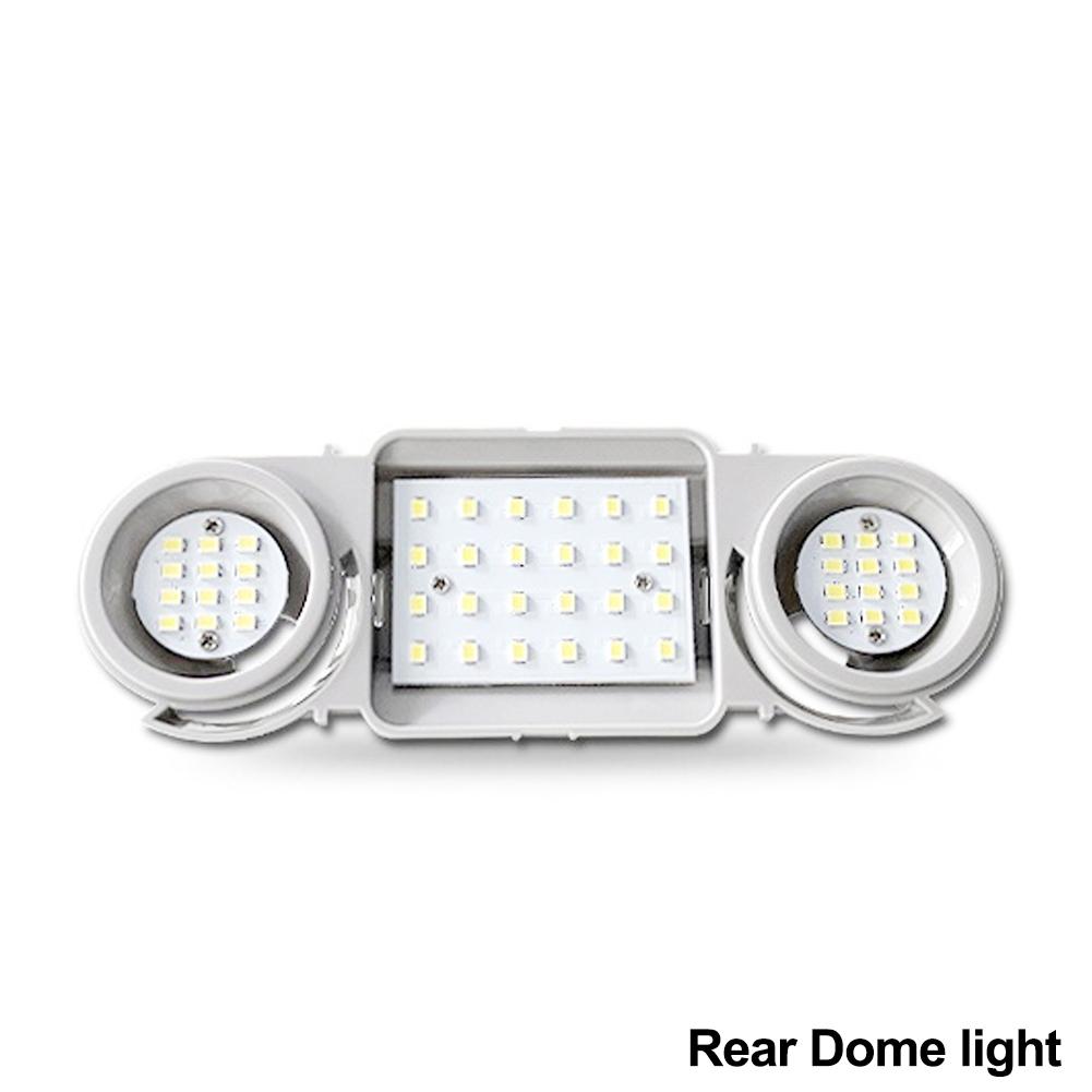 

12V Автомобильный внутренний плафон для чтения Светодиодная лампа для B6 B5 B7 CC Golf 4 5 6 Seat Leon Skoda Octavia Аксессуары Rear Dome Light