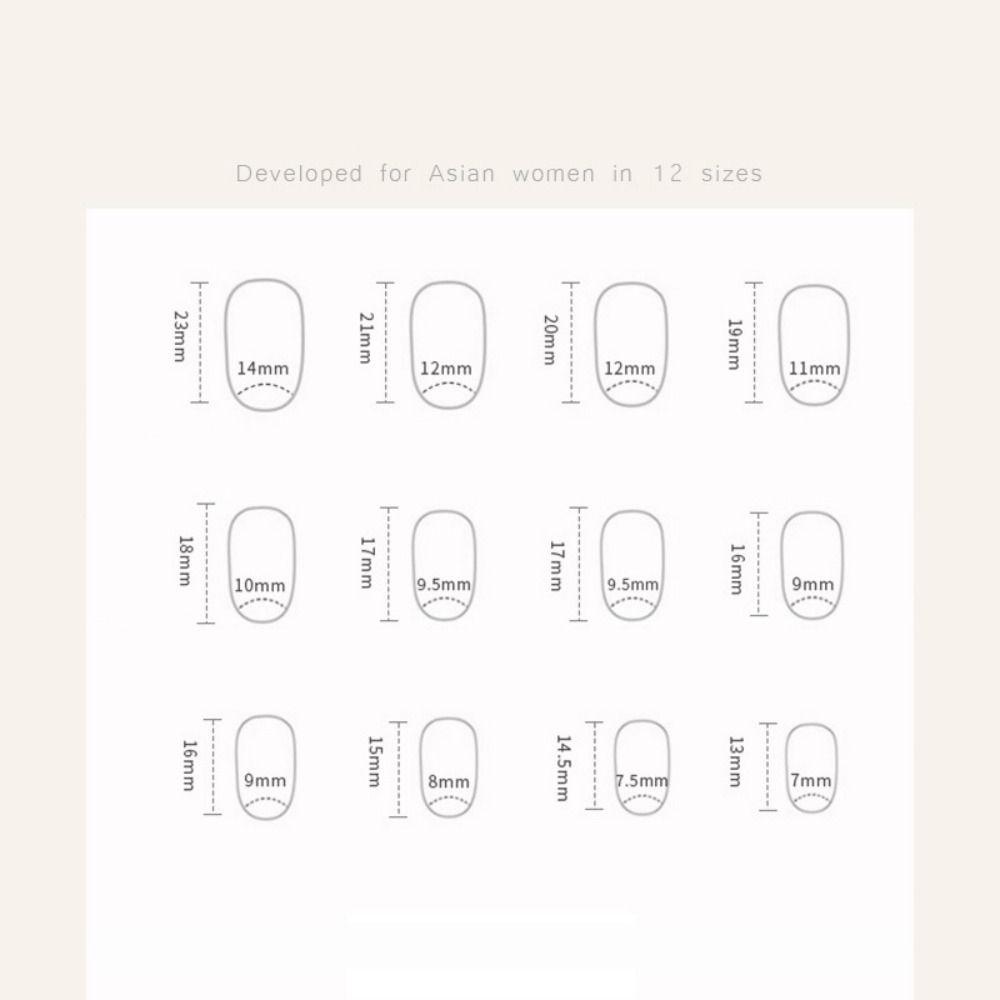 24pcs Manicure Oval False Nails Cat Eye Shell Pearl Press on Nails Detachable French Fake Nails DIY