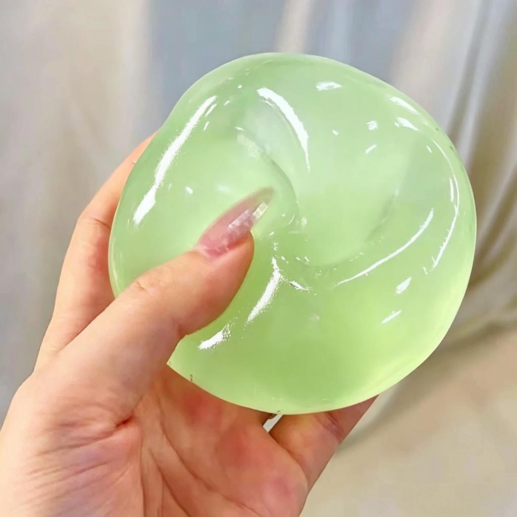 Anti-Stress Blue Maltose Squishy Toy Slow Rebound Sensory Fidget for Anxiety Relief
