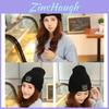 Cozy Winter Knit Beanie For Men And Women Trendy Korean Style Warm Hat