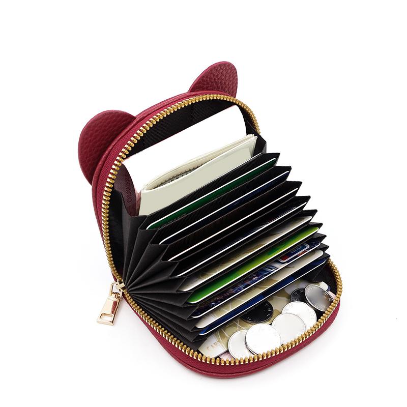 Pu Leather Baby Elephant Coin Purse Women'S Bag Pendant Creative Card Holder Storage Lipstick Envelope Zipper Money Bag