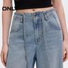 ONLY Women's 2025 Spring High-Waist Straight-Leg Jeans