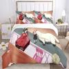 Hot 3D Printing Japanese Anime Bedding Set,Spy X Family Duvet Cover Sets Pillowcases For Girls Boys Gift