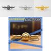 Hochwertiger Metall Engel Flügel Fidget Spinner Goldene Farbe Ideales Stressabbau Spielzeug