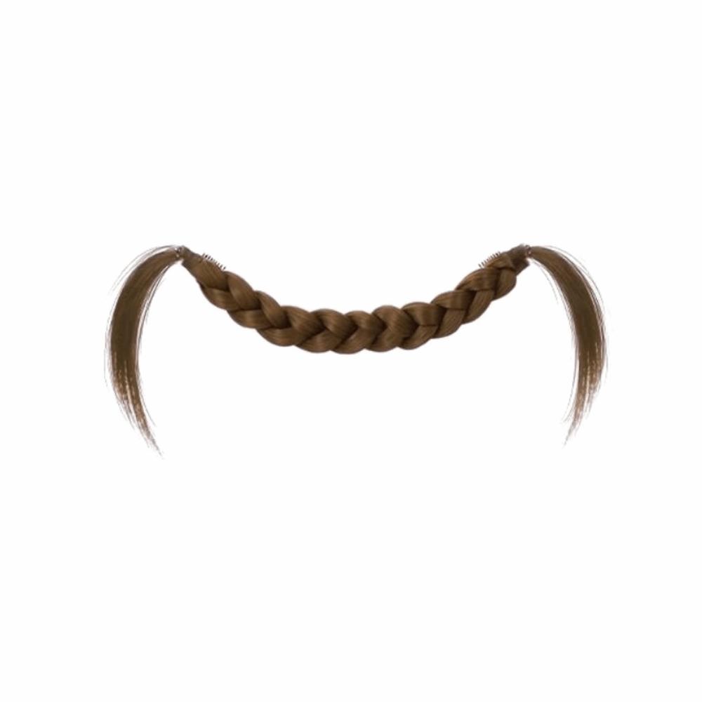 

Полусвязанный Головной убор в виде кролика с висячими ушами Ручная работа Накладные пряди для волос Коса для волос Заколки для волос Дети светло-коричневого