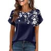 Women's Fashionable Casual Vintage Printed Top