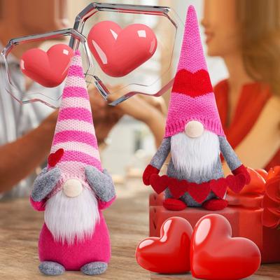 Spring Lavender Faceless Doll Dwarf Elderly Doll Desktop Decoration Ornament, Giving Easter Gifts To Friends And Family