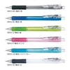 Zebra Taplick Clip Mechanical Pencil, Light Blue, 10-Pack, B-MN5-LB, 0.5mm, Long Lead Refill Compatible, Movable Binder Clip, Eco Mark Certified,