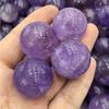 1 Stück Natürlicher Amethyst Quarzstein Kugel Kristall Fluorit Kugel Heilstein