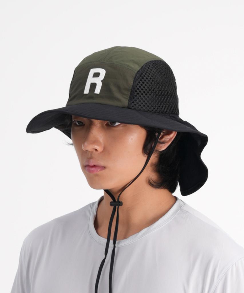 Lisjilain Oversized Neck Guard Boonie Hat Sunshade Hat Hiking Hat Bucket Hat