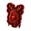 Timbri per Impasto Pressati a Mano per le Feste Stampo per Mini Torta di Natale, Stampa 3D in Rilievo Accessori Facili per la Cottura Stampo a Pressione Riutilizzabile Fai-da-te per Feste Regali da Cucina