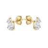 Gold color Hoop Earrings For Women Fashion CZ Zircon Piercing Women's Stud Dangle Earrings 2022 Jewelry Wholesale