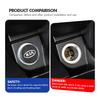 Car Logo Cigarette Lighter Dust Proof Plug Cover Cigarette Lighter Button For KIA K5 K2 Rio Optima Sportage Venga Sorento Stonic pzce30
