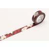 Masking Tape MT 1,5 Cm Christmas Pink Christmas - Poinsettia