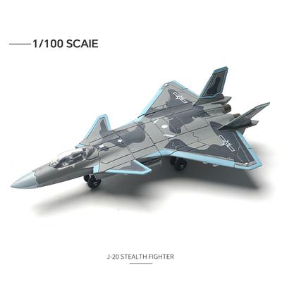 Non-Toxic 1/100 Modern Fighter J-20 Russian Military Model Su-35 Us Air Force F-22 Assemble Collection Toy Airplane Puzzle Assembly Model