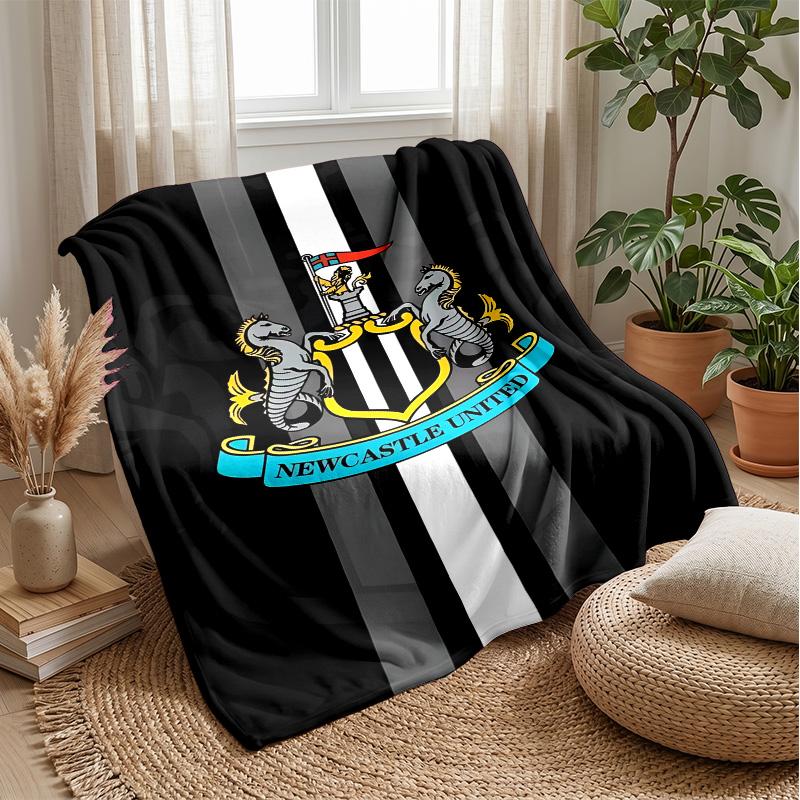 Newcastle United Theme blanket Soft Flannel Fleece Blanket Warm Lightweight Throw Blanket for Home Sofa Bed
