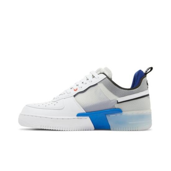 Nike Air Force 1 React Weiß Helles Fotoblau DH7615-101