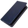 For iPhone 17 Pro Case Strong Magnetic PU Leather Phone Cover Calf Texture