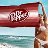 D-Dr Pepper Mikrovláknová Plážová Osuška Absorpční Rychleschnoucí Měkká Jógová Plavecká Rekreační Horolezecká Osuška