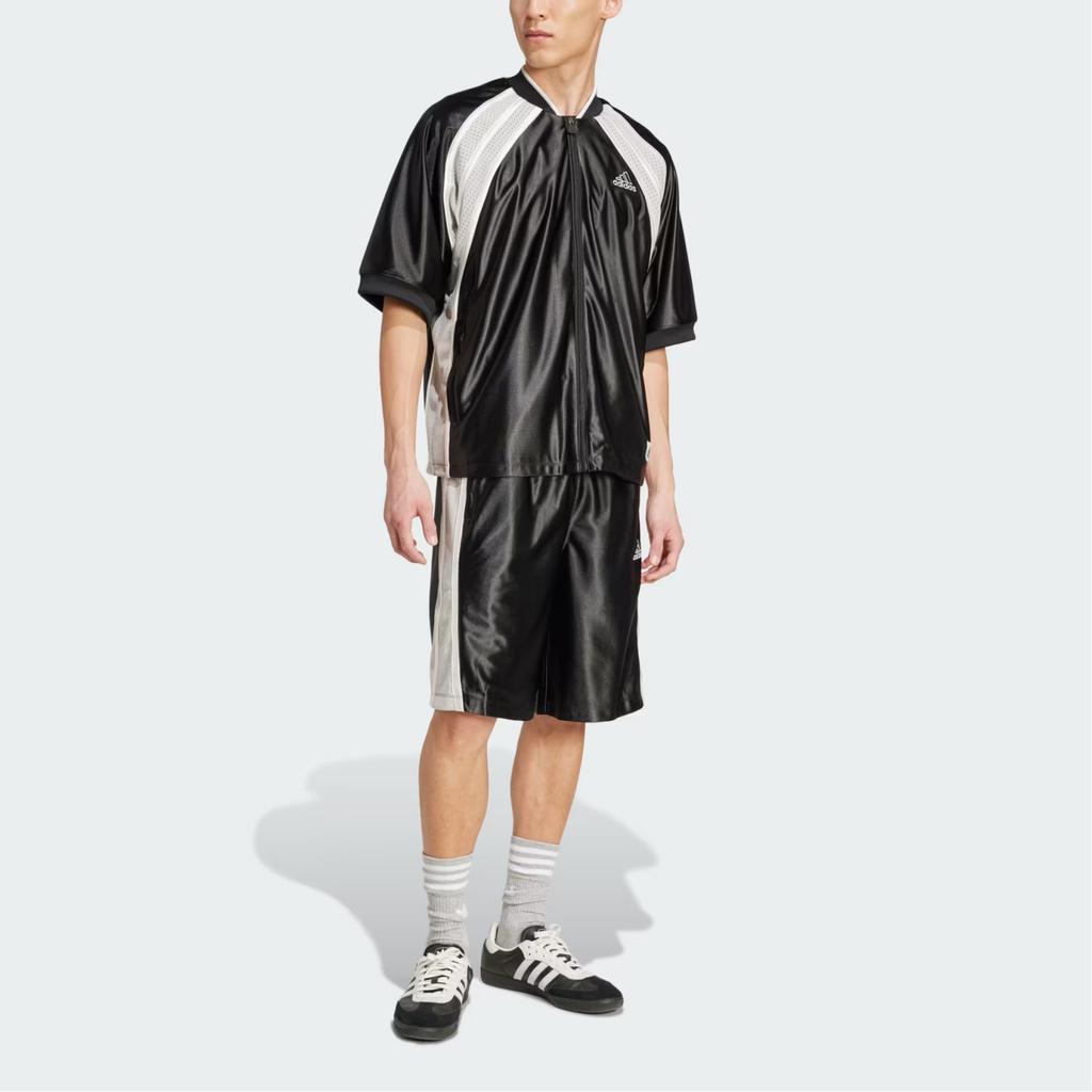 Adidas Track Cut Line Short Sleeve Top Men Tops Black JD5409