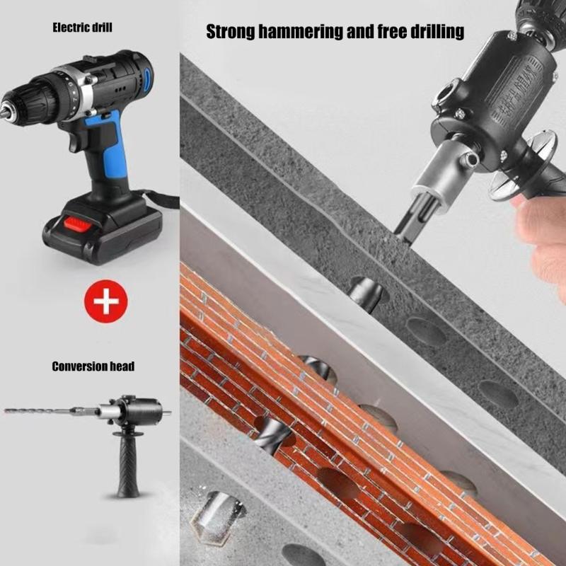 Effizienter Bohrhammer-Adapter Optimiert Effizienz Elektrowerkzeug-Konverter Für Bau Und Haushaltspflege