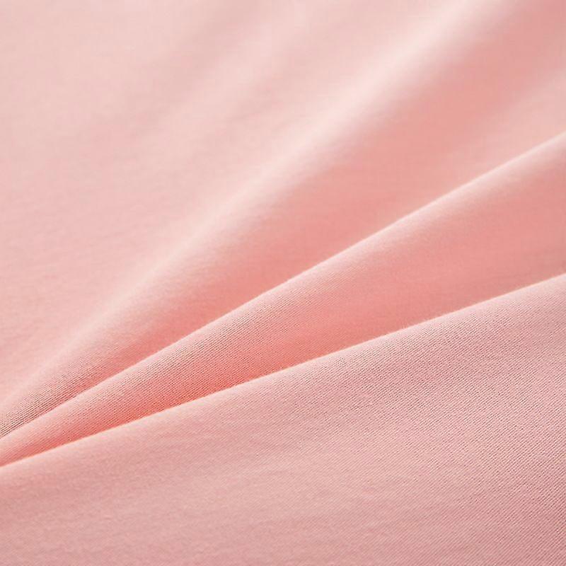 2026New3pcs Ins Style Solid Color Bed Sheets, 112% Cotton, Skin?friendly for Bare Sleep, Universal for All Seasons, Cotton Twill, Washable, Bed Sheet