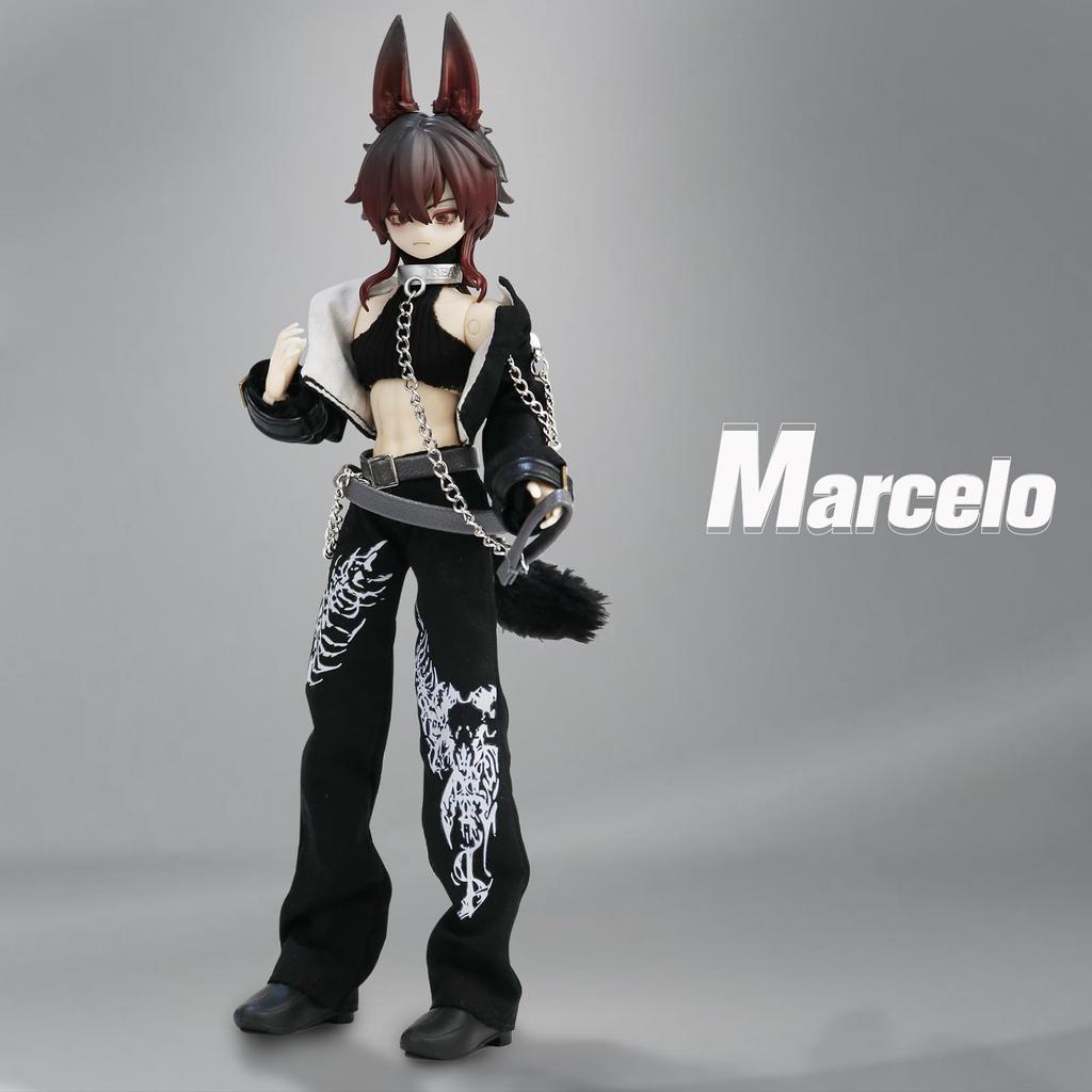 Ball Jointed Doll with Clothes Complete Set Sicily Past Blind Box Full Set of 4 Types Scale MJD Movable Figure Anime Doll Gift for Girls Ages 17cm