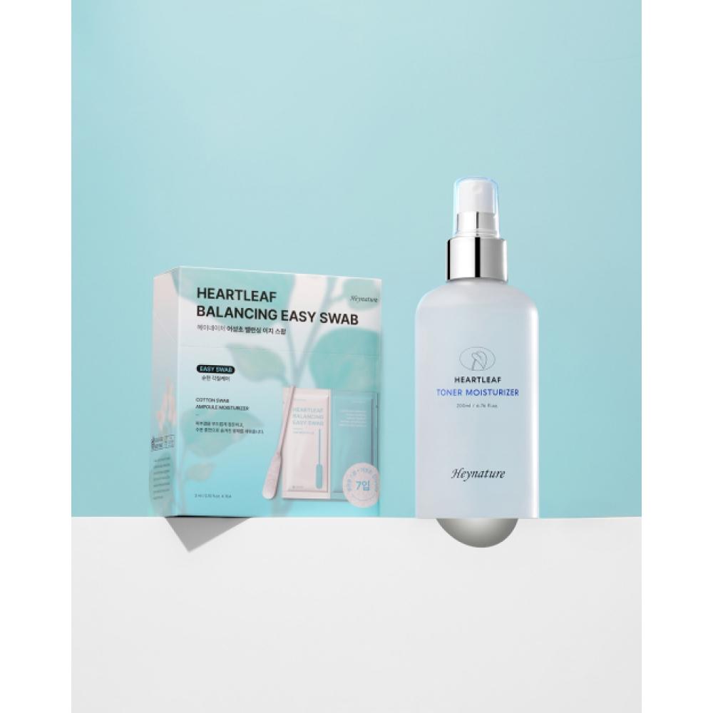 Heynature Houttuynia Cordata Balancing Easy Swap + Skin Moisturizer 200ml NONE