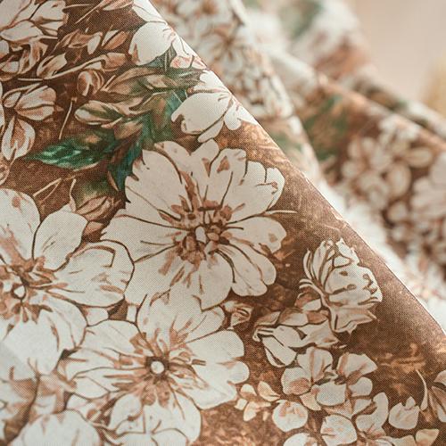 1PC NAPEARL Tende Oscuranti Stile Campagna Francese Tenda Finestra Stampata con Fiori Dipinti a Mano per Camera da Letto Soggiorno Decorazione Casa
