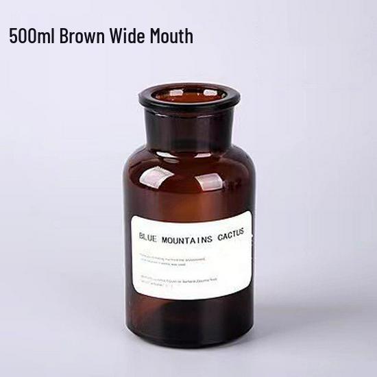Transparent Aroma Diffuser Bottle - No-Fire Rattan Design for Indoor Fragrance