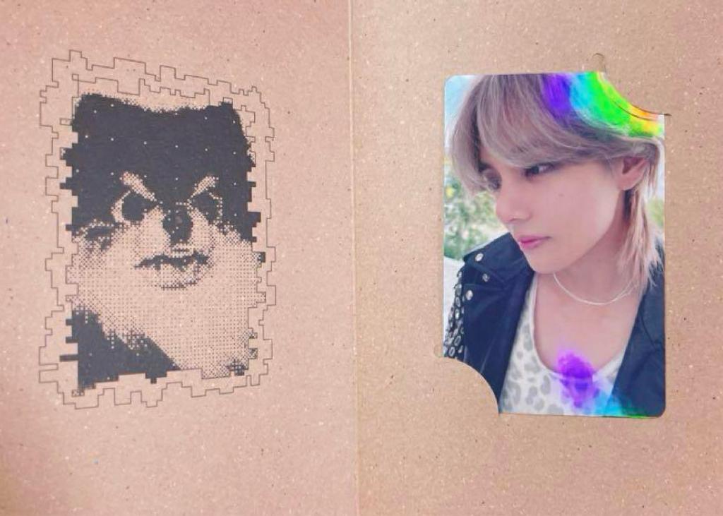 [USED] BTS V Taehyung Layover Album JPFC Bonus Trading Card