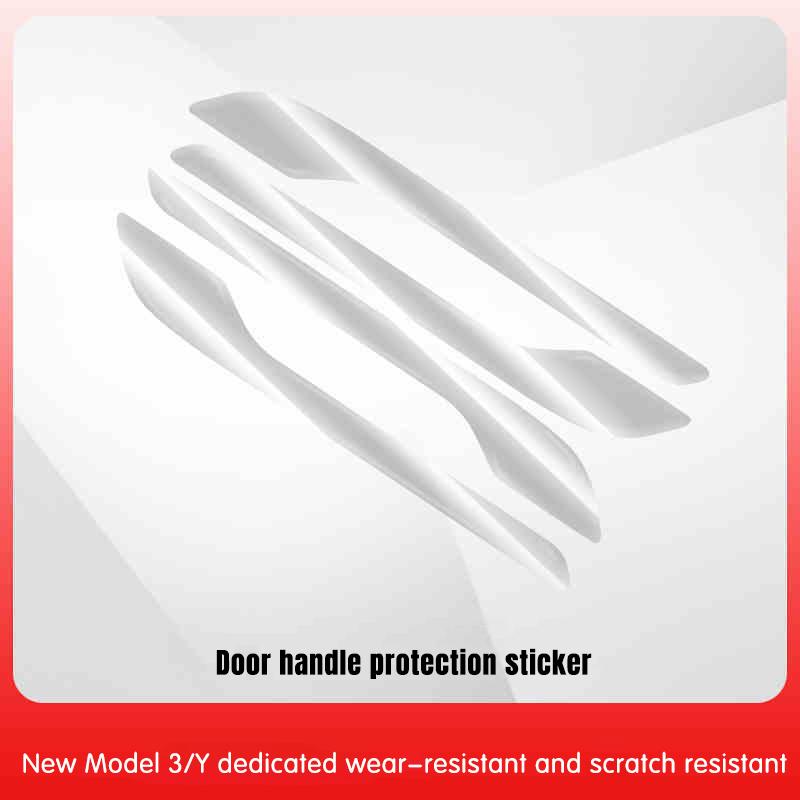 

for Tesla Model Y/3 door handle handle with luminous door opening warning, scratch resistant and new 3 modified accessories
