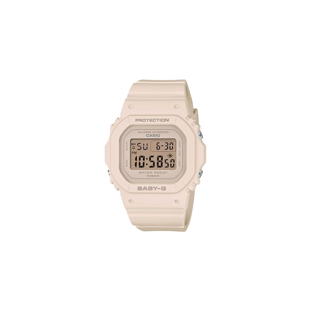Часы Casio Baby-G (Официальный японский продукт) BGD-565U-4JF Женские Розово-бежевые