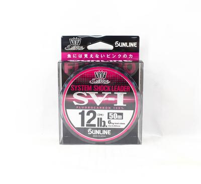 Sunline Fluorocarbon Leader SV-1 System Shock 50m #3 12lb 0.285mm (6602)