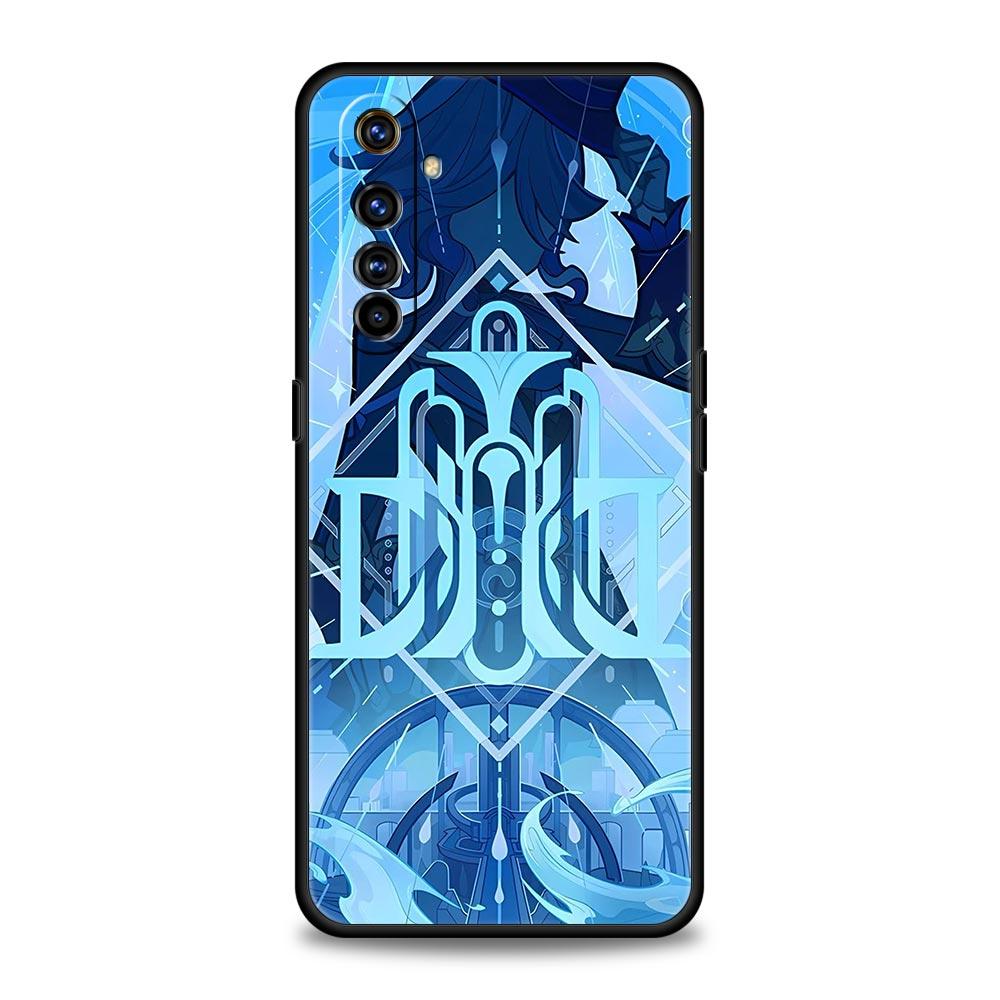 Genshin Impact Lovely Furina Case For Realme 12 11 10 9 8 5G 7 6 GT5 GT3 GT2 Pro Plus C21 C11 C25 C35 GT Neo 2 3 3T 5 Cover