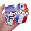 Εμβλήματα Στυλ Αυτοκινήτου 3D Αλουμινίου Λογότυπο Γαλλίας Σημαία Αυτοκόλλητα Διακόσμηση Αξεσουάρ Για Renault koleos duster megane 2 3 logan clio