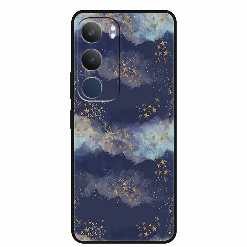 Luxury Phone Case For Vivo Y19s Pro 4G Soft TPU Silicone Back Case For Vivo Y29 5G Y 29 19s Marble Patterns Cover Bumper Funda