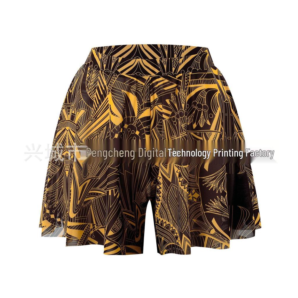 Vierteiliger Damen-Badeanzug mit langen Ärmeln, Netzstoff, Sonnenschutz und Hose