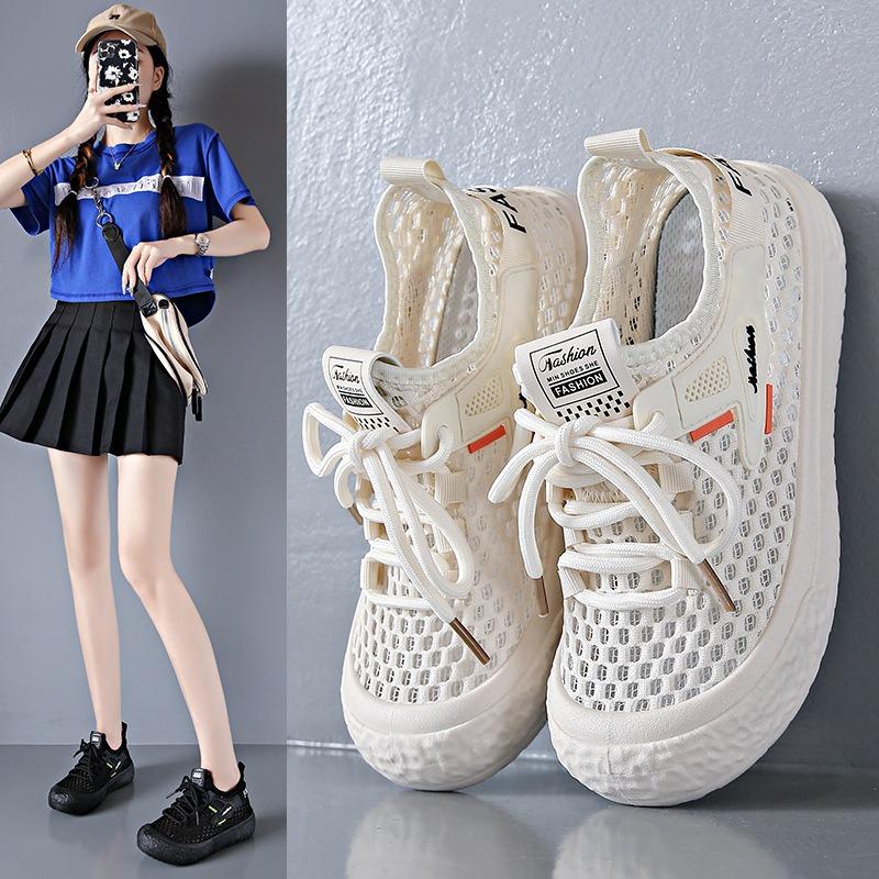 

Mesh Breathable Board Shoes and Casual Shoes 35 бежевый