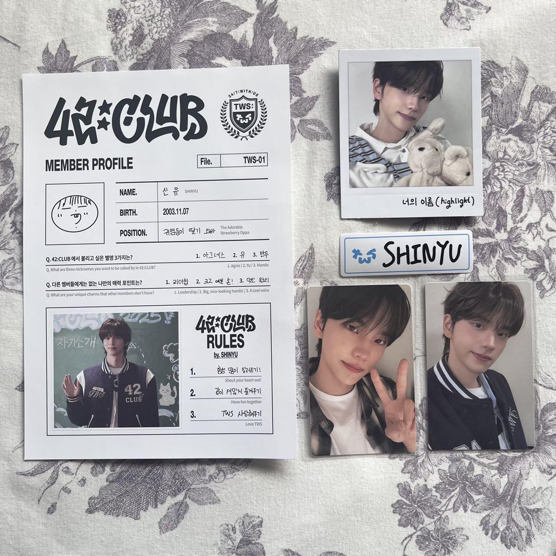 

[USED] TWS Shinyu 42:CLUB in Seoul Fan Meeting DVD Digital Code