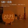 Home Merc Wooden Wall Clock 3D A Type