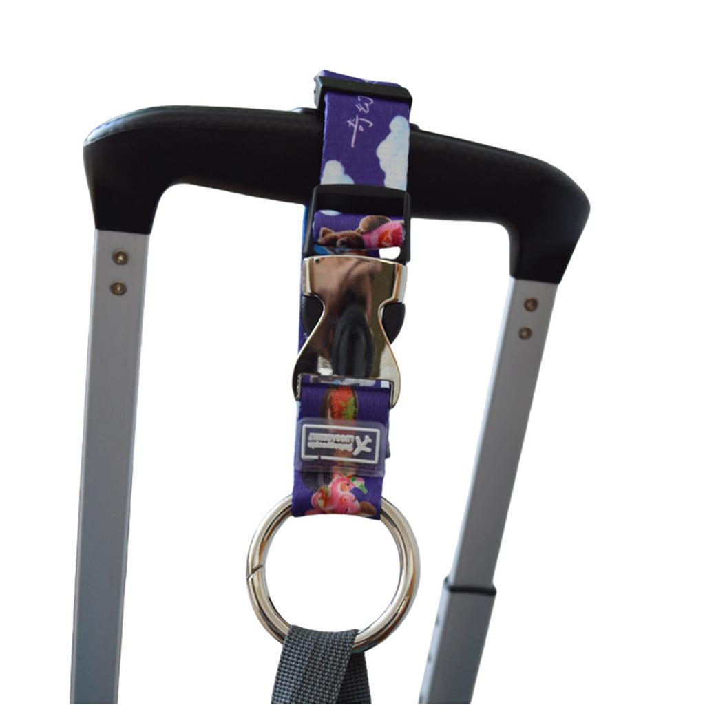 Add-A-Bag Luggage Strap Jacket Gripper Travel Strap Suitcase Straps Adjustable Travel Carry Clip Travel Accessories